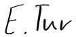 Egor's signature